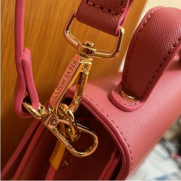 Steve Madden Pink Crossbody Mini Bag Purse - Picture 9 of 13